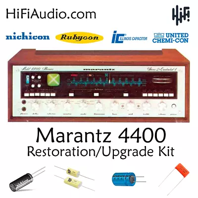 Marantz 4400 Rebuild Restoration Recap Service Kit Fix Repair Capacitor • $265