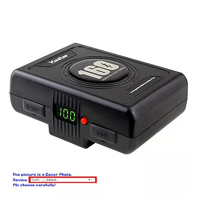 $27.99 • Buy Kastar Battery D-Tap Charger For Anton Bauer Titon 90 V-Mount Lithiumion Battery