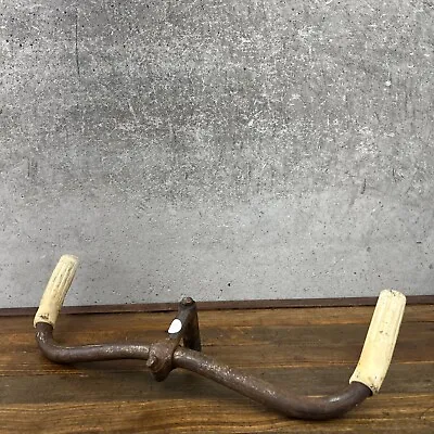 Antique Bicycle Handlebars Stem TOC Track Bike 1890s 1900s Vintage Wood Rim Era • $229.99