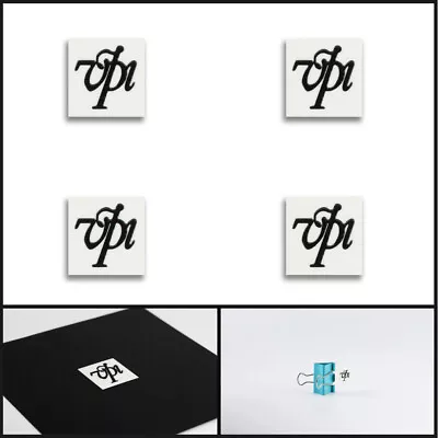 4pcs VPI Turntable Logo Badge 3D Sticker Decal DIY 19mm(0.75 )X19mm(0.75 ) • $2.09