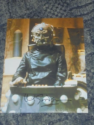 £7.99 • Buy DAVID GOODERSON  - DR WHO - DAVROS - 10x8 PHOTO SIGNED- (46)