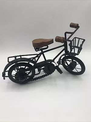 Vintage Miniature Bicycle With Hard Rubber Tires  Folk Art Handmade • $28