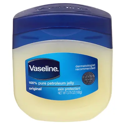VASELINE ORIGINAL 3.75 Oz Skin Protective Pure Petroleum Healing Jelly Cream • $6.62