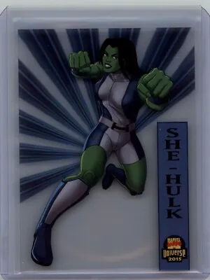 2015 Marvel Fleer Retro 1994 Suspended Animation She Hulk #18 • $5