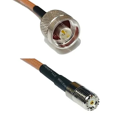 RG400 N MALE To MINI UHF FEMALE RF Cable FAST-SHIP LOT • $153.05