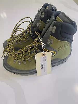 La Sportiva Boots Mens Size 10 Green Karakorum Mountaineering Hiking 75th ARMY • $199.99