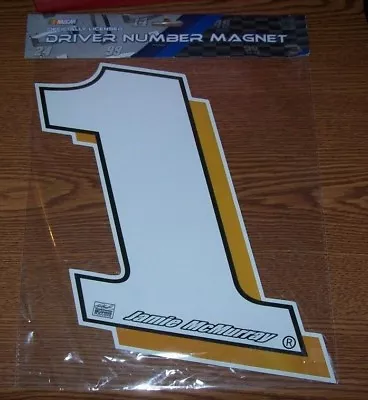 Jamie Mcmurray #1 11x9 R&r Driver Number Magnet • $4.95