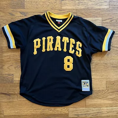 Pittsburgh Pirates 1982 WILLIE STARGELL #8 Mitchell &Ness XL(48) Baseball Jersey • $48.99