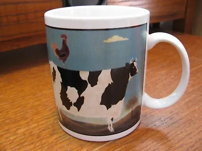 Warren Kimble Cow Mugs Folk Art Nice Country  16 Oz Coffee Mugs • $9.99