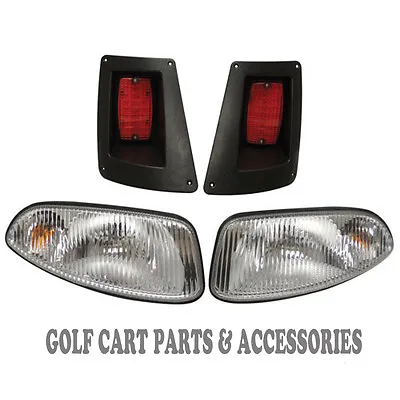 EZGO RXV Golf Cart Headlight & Tail Light Kit 2008-UP Gas And Electric • $103.95