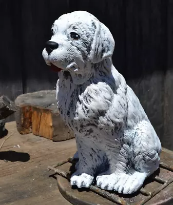 12'' GREAT PYANEESE DOG MOLD Latex Fiberglass Backing Concrete Plaster Statue • $199