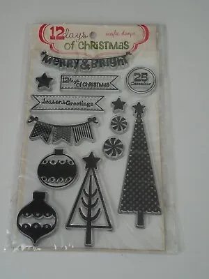 My Minds Eye 12 DAYS OF CHRISTMAS Christmas Stamps • $3.95