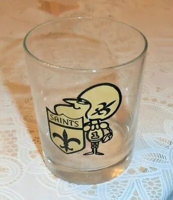 $60 • Buy Vintage & Very Rare New Orleans Saints Old Glass