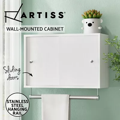 Artiss Bathroom Storage Cabinet Wall Mounted Cupboard Vanity Medicine Organiser • $89.95