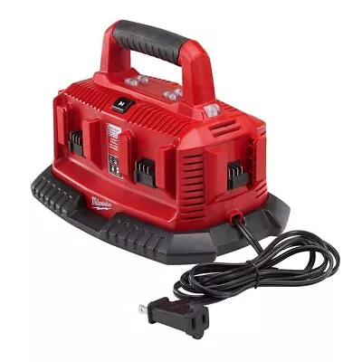 Milwaukee M18 Six-Pack Sequential Charger Model 48-59-1806 Red New • $117.39