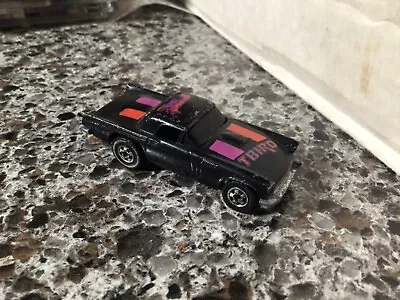 Vintage Hot Wheels '57 Ford T-Bird Coupe Black Hong Kong 1977 Blackwall - LOOSE • $7