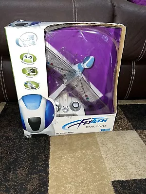 NEW SEALED~ Wowwee Flytech Robotic Dragonfly Remote Control Insect Drone 2007 • $213.69