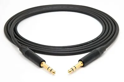 Mogami 2552 Cable | Neutrik Gold 1/4  TRS | 6.3MM TRS Balanced Audio Cable. • $29.95