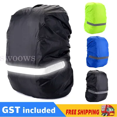 $4.23 • Buy Outdoor Foldable Backpack WaterProof Rain Cover Rucksack Travel Bags Camping