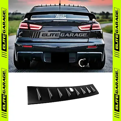 Shark Fins Rear Roof Vortex Spoiler Wing Fits Mitsubishi Lancer CJ ES Ralliart  • $85