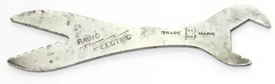 BHM Radio-Lectric Advertising Alligator Wrench / Vintage Hand Tool / CV Tools • $15