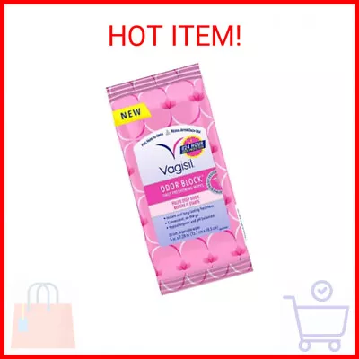 Vagisil Odor Block Daily Freshening Wipes For Feminine Hygiene In Resealable Pou • $5.42