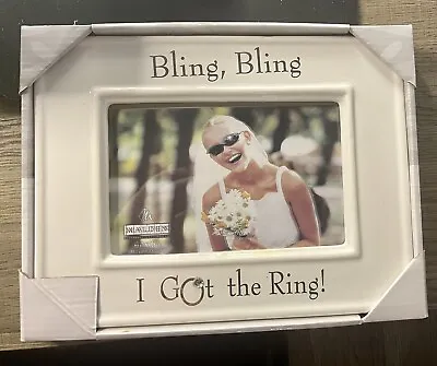 Malden International Designs Bling Bling I Got The Ring Picture Frame 4 X 6 • $9.95