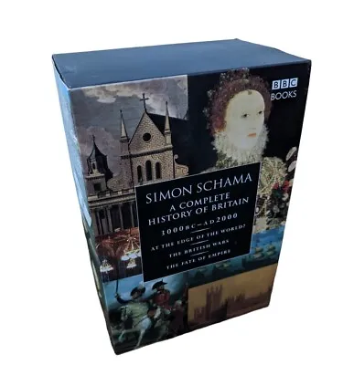 A Complete History Of Britain By Schama CBE Volumes 1-3 In Case Free Post BBC  • £29.99