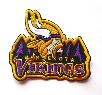 Lot Of (1) Nfl Minnesota Vikings Embroidered Patch/patches Item # 25 • $5.99
