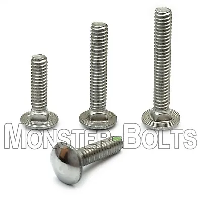 5/16-18 Stainless Steel Carriage Bolts Square Neck A2 / 18-8 Aka Shaker Screen • $43.21