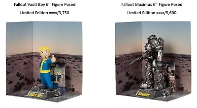 ☢️ McFarlane Toys | Fallout Vault Boy Posed Or Maximus Posed | Pre-Order ☢️ • $79.99