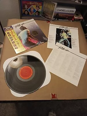 Japanese Vinyl Obi Insert Lp Soundtrack In Shrink Footloose Kenny Loggins 80s • $44.99