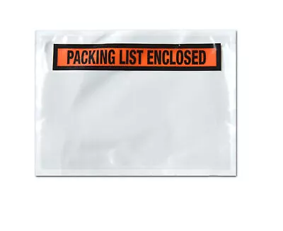 Packing List Pouches Shipping Label Panel/Full Face Enclosed Envelopes Adhesive • $2813.45