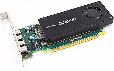 NVIDIA Quadro K1200 4GB GDDR5 Graphics Card - 4x Mini DisplayPort • $39