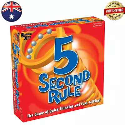 5 Second Rule Board Game | Free Shipping | NEW AU* • $25.26