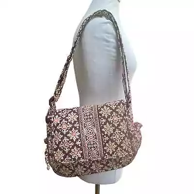 Vera Bradley Medallion Lindsay Crossbody Flap Messenger Shoulder Bag • $25