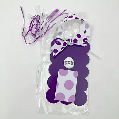 TCU Magnetic Memo Board Purple White With Magnets New • $17.97