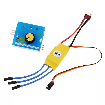 XXD 30A RC Brushless Speed Controller ESC + Servo Tester For RC Drone Parts • $16.55