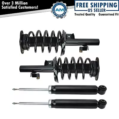 Front & Rear Complete Strut Assembly & Shock Kit Fits 2007-2013 Volvo S80 • $185.66