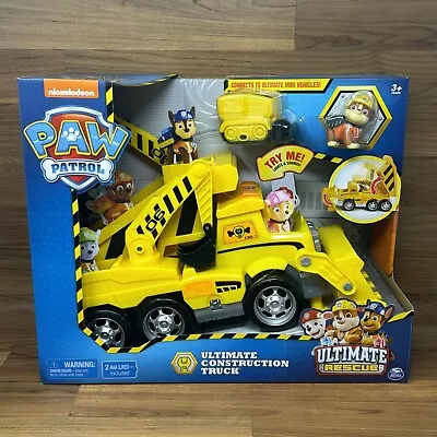 Nickelodeon Paw Patrol Ultimate Construction Truck Ultimate Rescue • $59.99