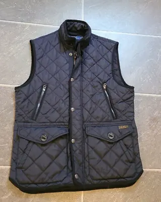 $109.99 • Buy Polo Ralph Lauren Men's Quilted Vest Full Zip Snap Sz M