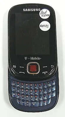 Samsung Smiley SGH-T359 - Black And Blue ( T-Mobile ) Very Rare Slider Phone • $8.49