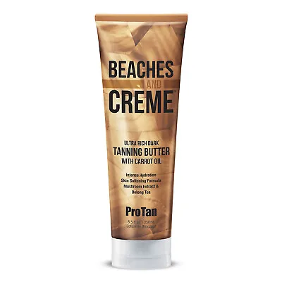 £15.50 • Buy Pro Tan Beaches & Cream Ultra Rich Dark Tanning Butter Sunbed Lotion Cream 250ml