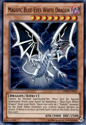 MALEFIC BLUE-EYES WHITE DRAGON DPKB-EN023 ULTRA RARE UNL ED YuGiOh • $4.45