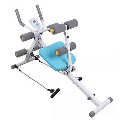 Ab Machine Coaster Abdominal Crunch Trainer For Home Gym Core Workout Equipment • $109