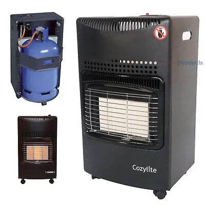 4.2KW Portable Gas Heater Butane Calor Gas Foldable Heater With Regulator + Hose • £52.99