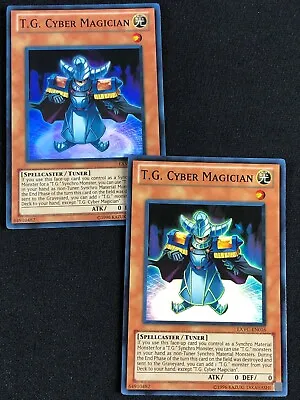 Yugioh T.g. Cyber Magician Exvc-en016 Super X2 Nm • $3.88