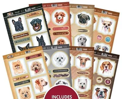 £1.99 • Buy New Hunkydory PAWSOME PORTRAITS CARD Toppers 2023 - SEE OPTIONS