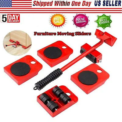 Furniture Lifter Heavy Moving Mover Tool Set Slider Duty Roller Transport Kit • $19.50