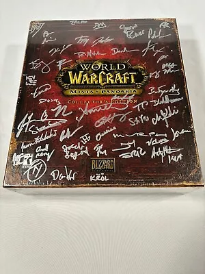 BRAND NEW - World Of Warcraft MISTS OF PANDARIA Collector's SIGNED & SEALED • $450